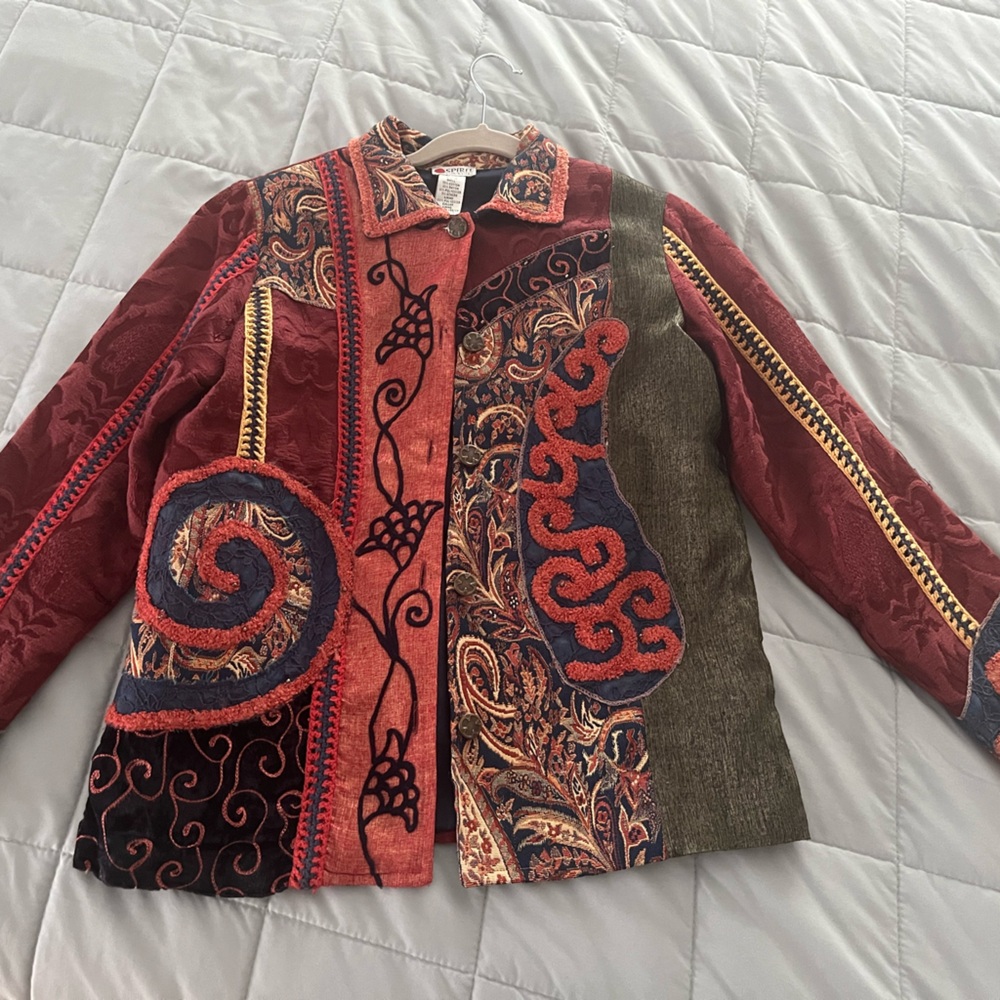 Spirit Multicolor Embroidered Jacket